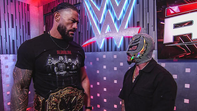Rey Mysterio has some business for Roman Reigns: Raw highlights, Aug. 3, 2026 background