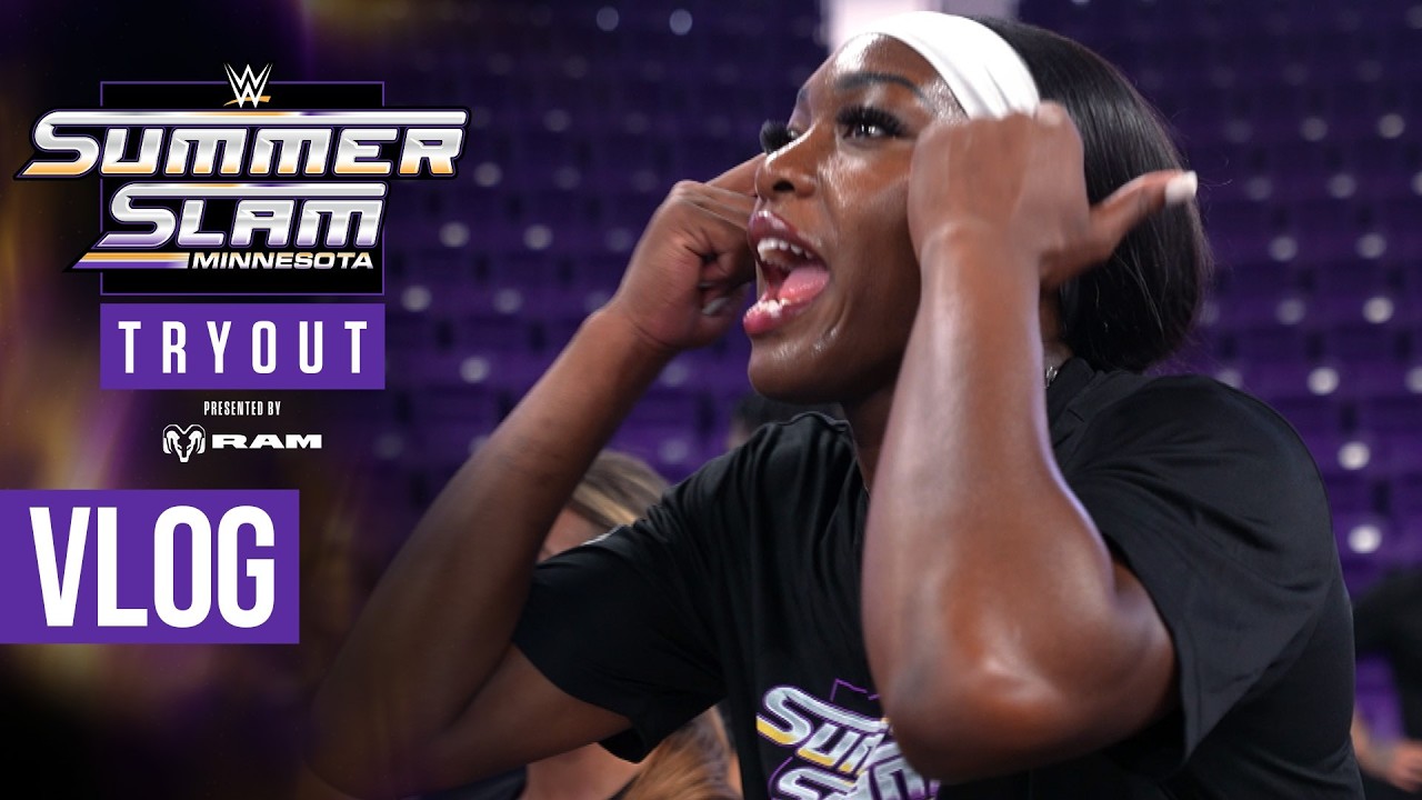 WWE hopefuls kick into high gear at SummerSlam Tryout: SummerSlam Vlog