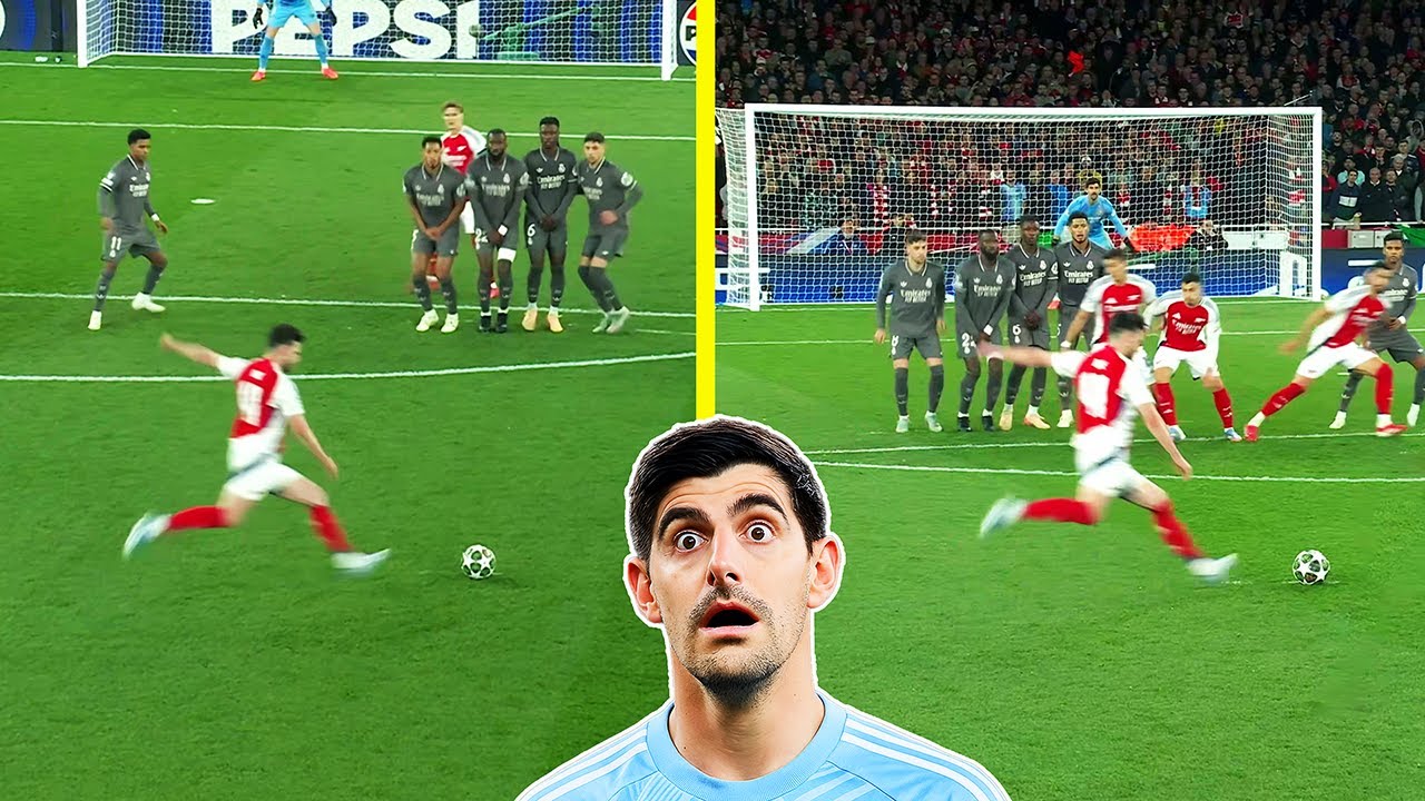 When Players Score TWO Free Kicks In ONE Match