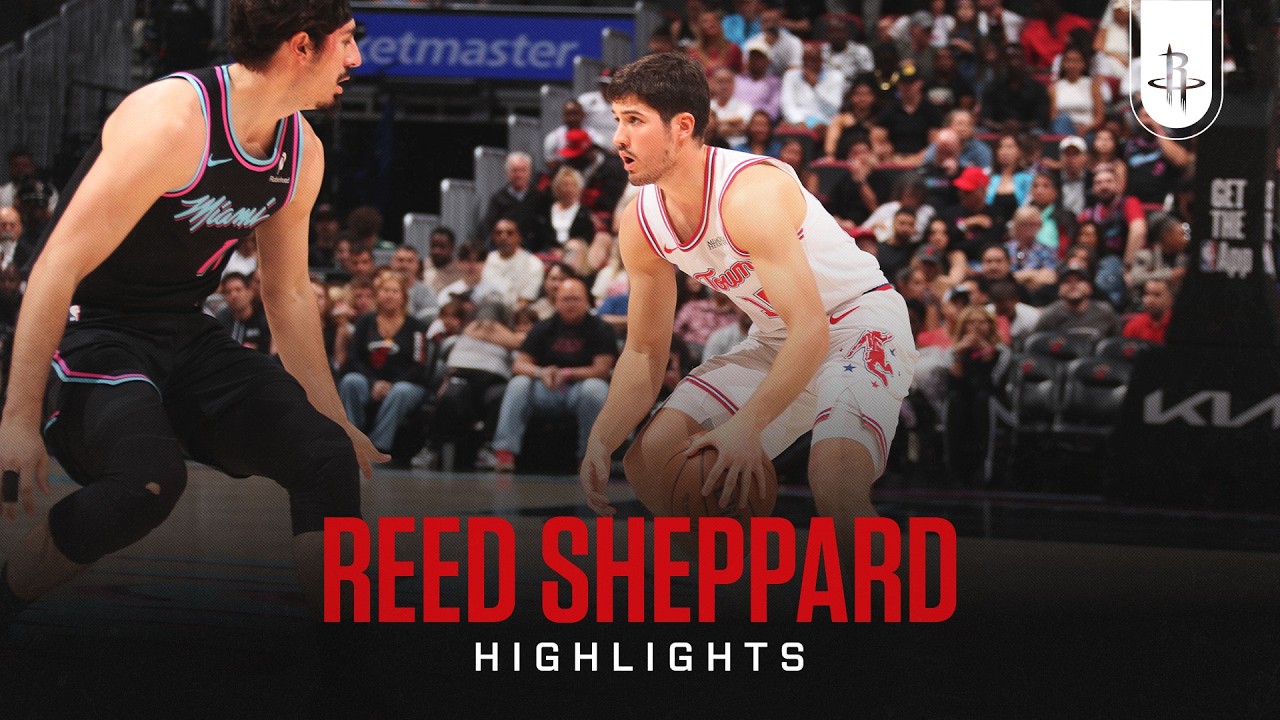 Reed Sheppard (14 points) Highlights vs. Miami Heat