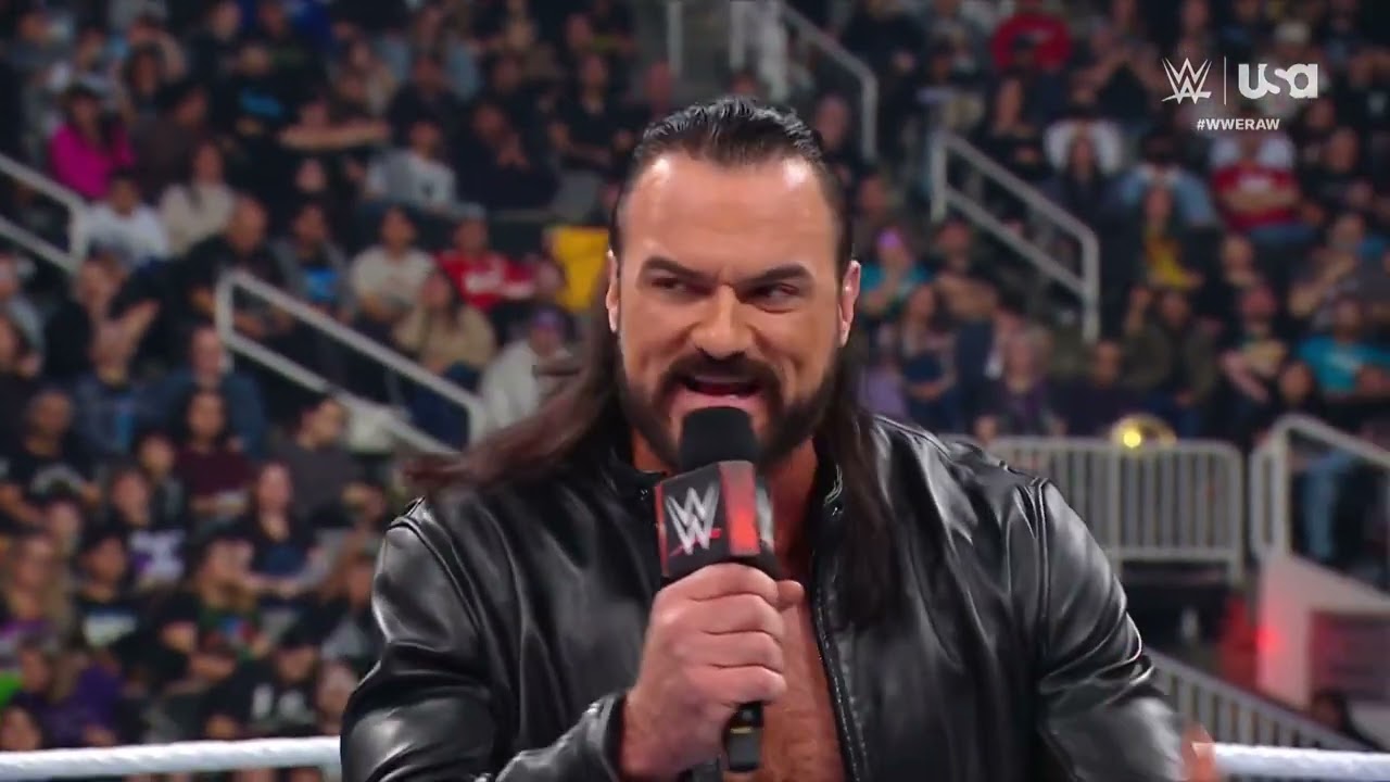 Drew McIntyre & Seth Rollins Intense Promo – WWE Raw 2/26/24 (Full Segment) background
