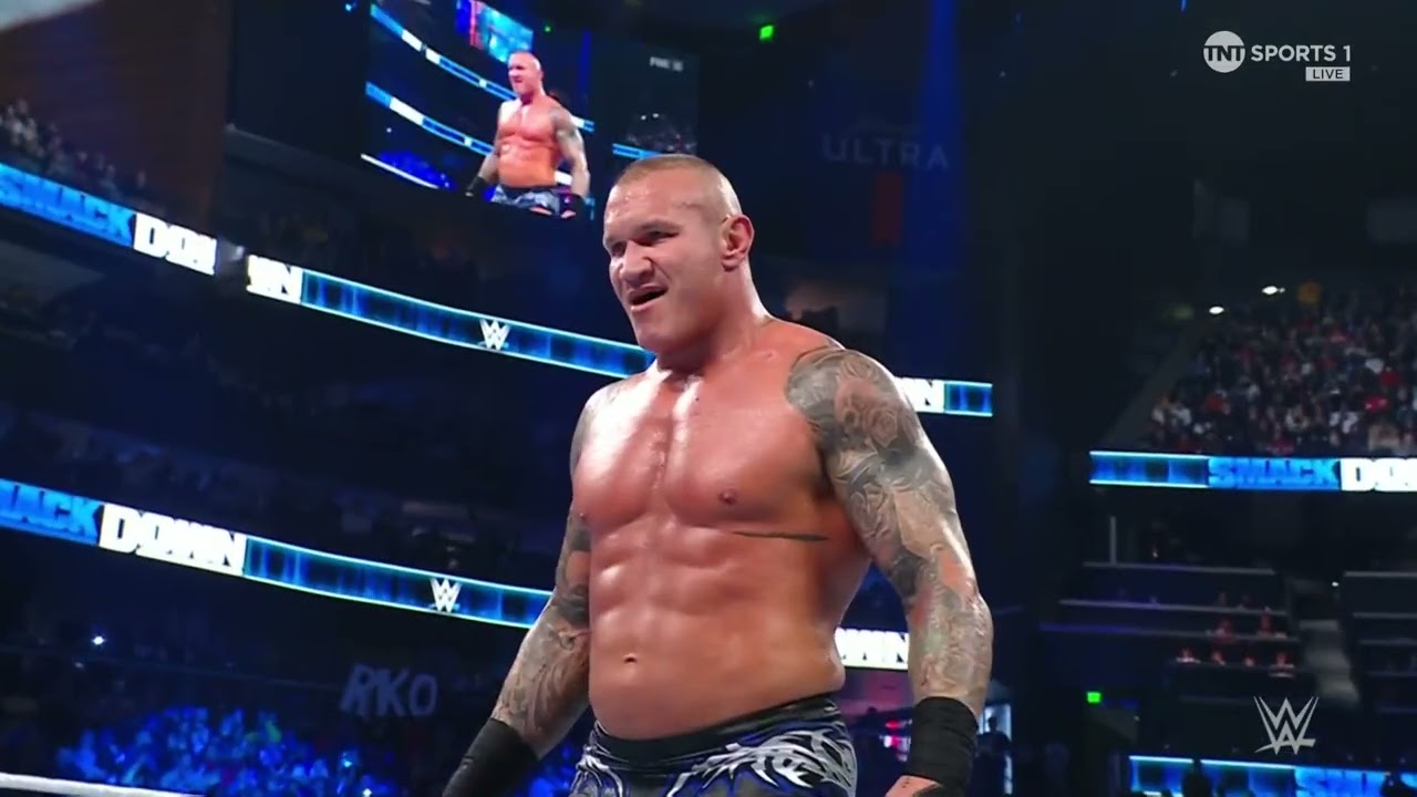 Randy Orton RKO's Roman Reigns AJ Styles LA Knight & Solo – WWE Smackdown 1/19/24 (Full Segment) background