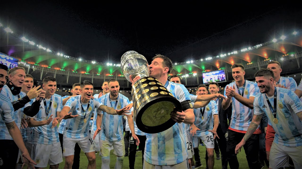 Lionel Messi - Copa America 2021 Best Player - HD background