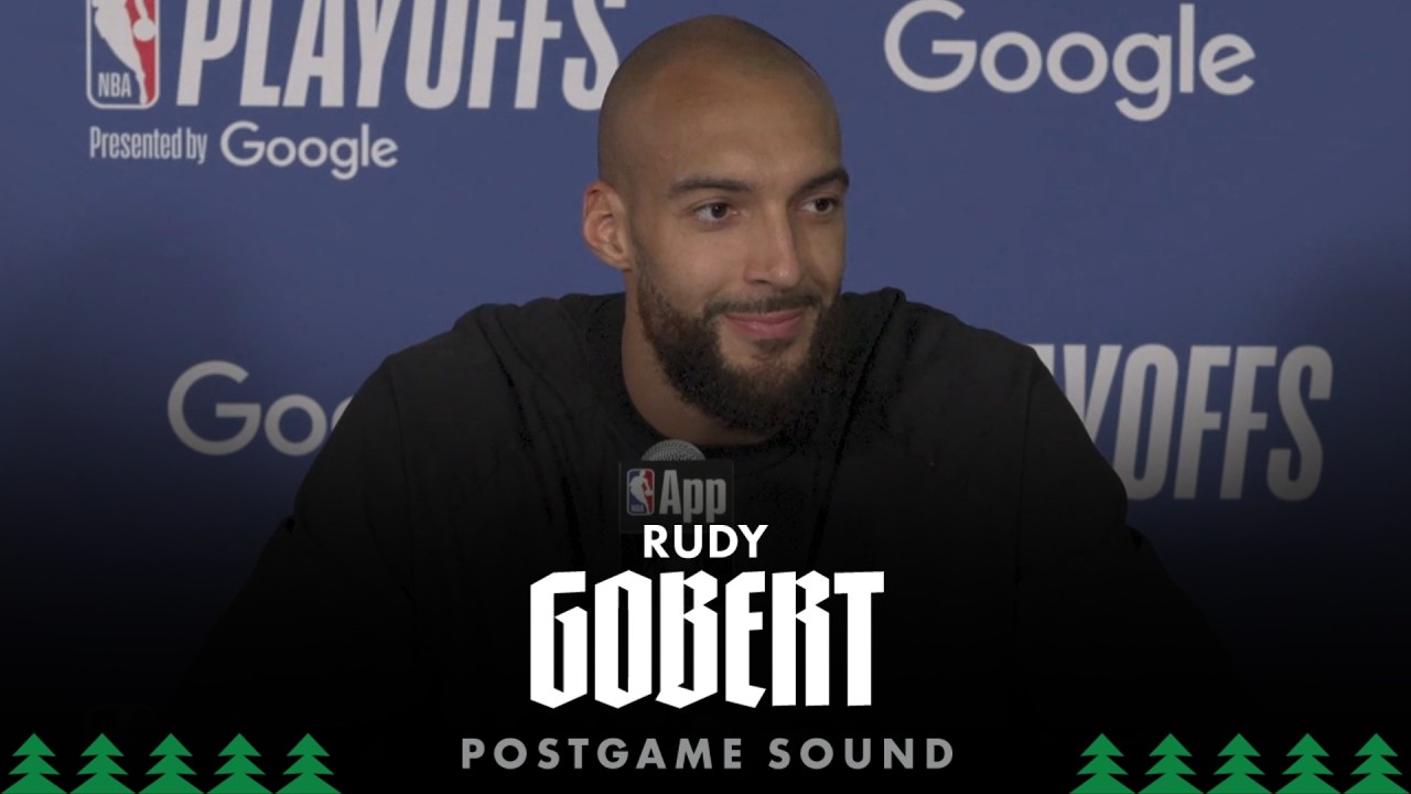 “It’s About Giving Maximum Effort.” | Rudy Gobert Postgame Sound | 04.18.26