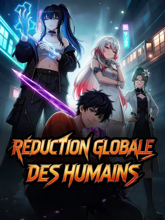 RÉDUCTION GLOBALE DES HUMAINS poster