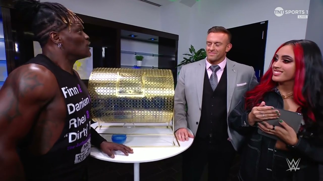 4 Backstage Segments FT. R Truth Jimmy Uso Paul Heyman Bobby Lashley – WWE Smackdown 1/26/24 background