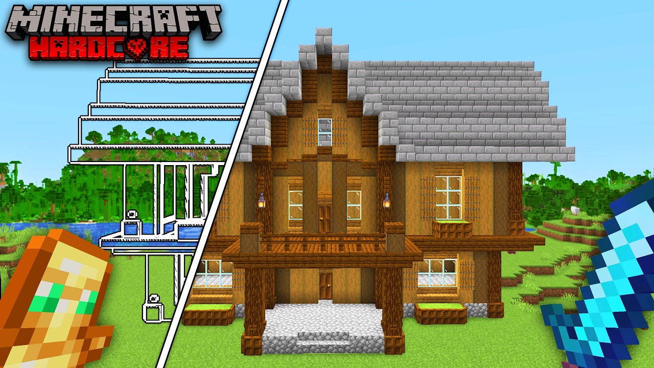 The BEST START in ULTRA Minecraft Hardcore...