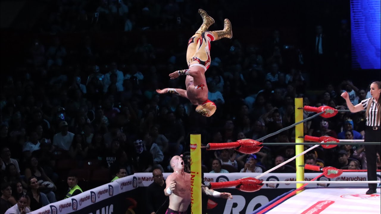 CMLL: Kyle Fletchet 🆚 Máscara Dorada