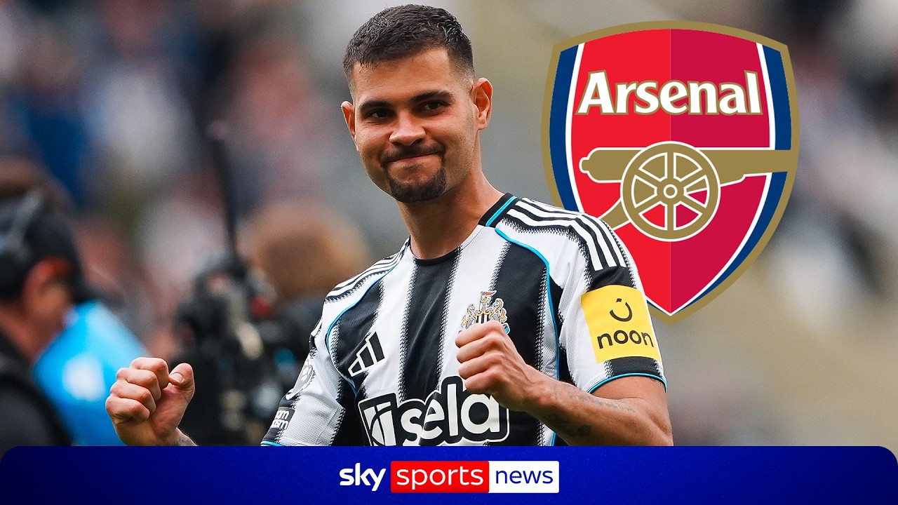 Arsenal agree £75m fee with Newcastle for Bruno Guimaraes