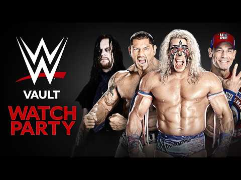 WWE Vault Watch Party | Classic matches, full events, documentaries and MORE! background