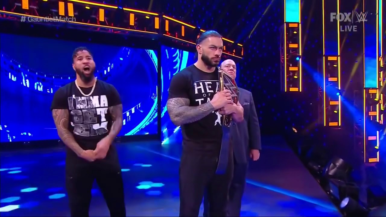 Roman Reigns vs Adam Pearce At Royal Rumble? (Full Segment) background