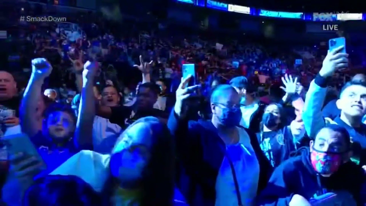 Roman Reigns Entrance -Smackdown Season Premiere 2021 HD background