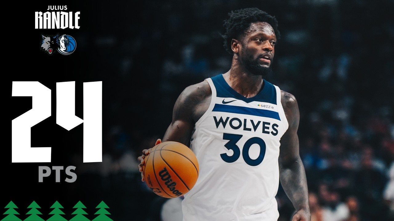 Julius Randle Shows Out In His Hometown With 24 Points Vs The Dallas Mavericks | 03.30.26