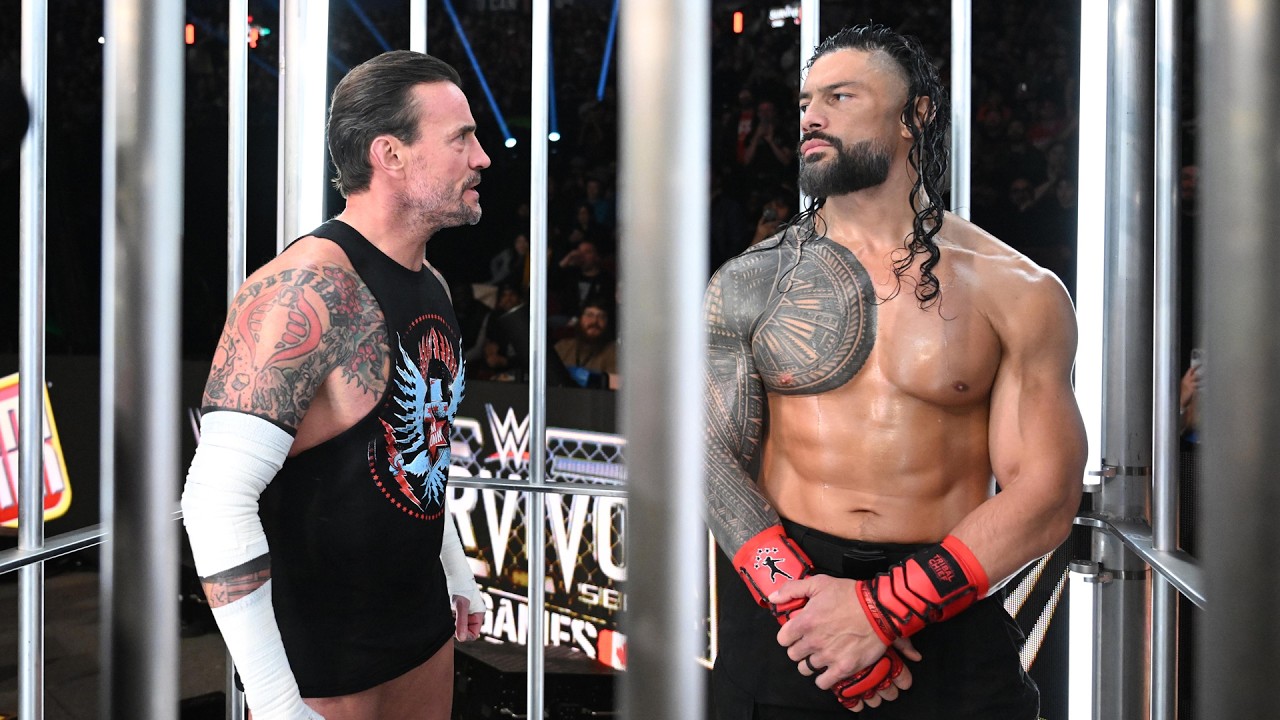 What you didn’t see after Roman Reigns blocked CM Punk background
