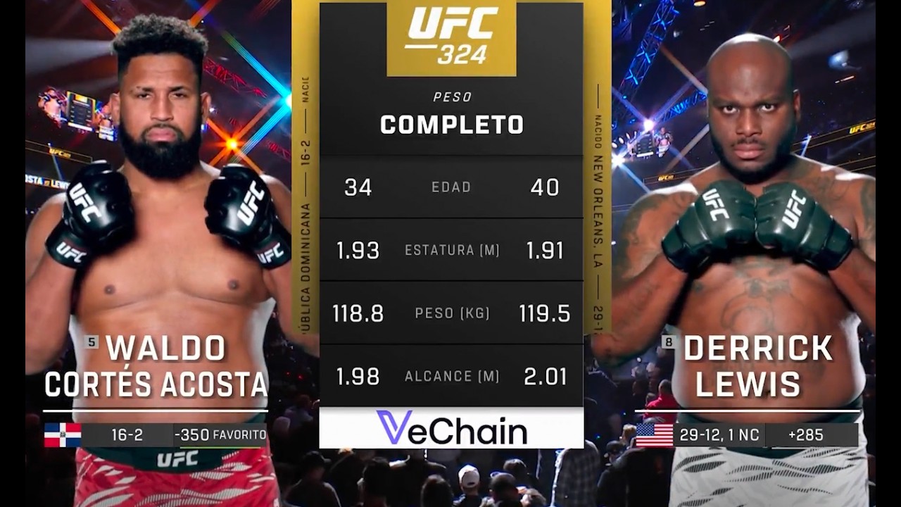 #NocheUFC Pelea Gratis: Cortes Acosta vs. Lewis