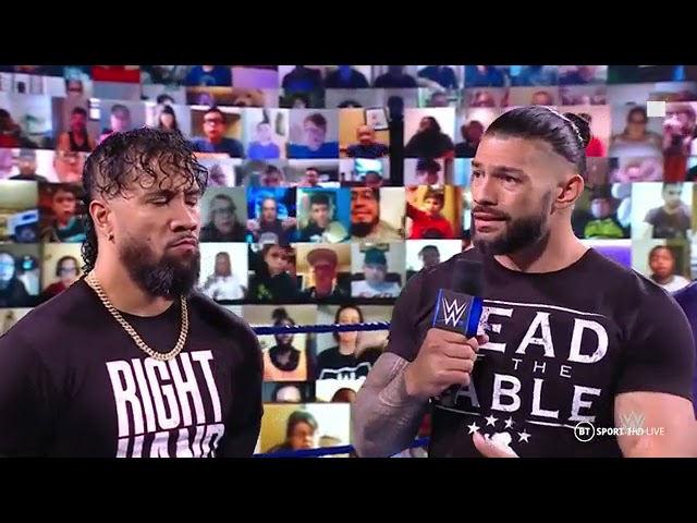 Roman Reigns & Jimmy Uso Promo - SmackDown: May 14, 2021 background