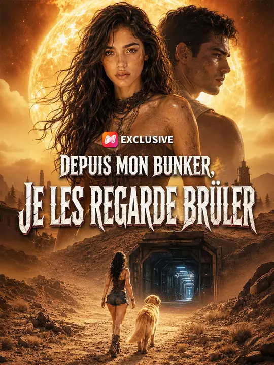DEPUIS MON BUNKER, JE LES REGARDE BRÛLER poster
