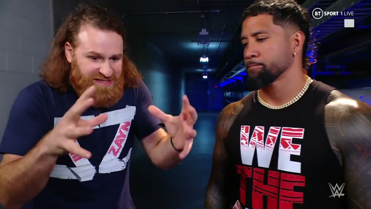 Jey Uso & Sami Zayn Backstage Segment | WWE Smackdown 6/9/23