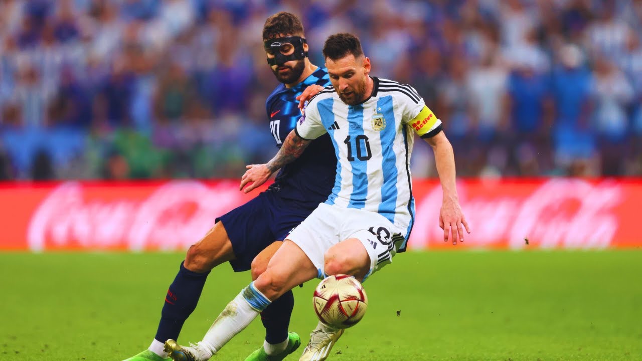 Lionel Messi vs Great Players