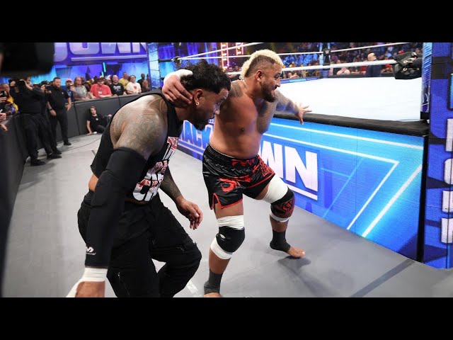 Solo Sikoa vs Jey Uso – WWE Smackdown 8/4/23 (Full Match)