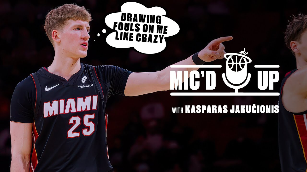Kas Can’t Believe the Call 😳 Mic’d Up vs. Bulls 🎙️ background
