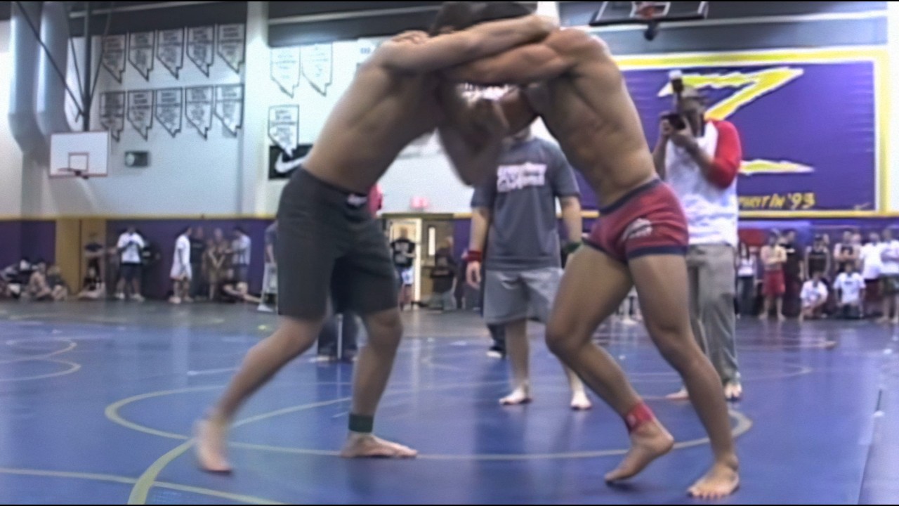 Pablo Popovitch vs. Jake Shields at 2003 Grapplers Quest background