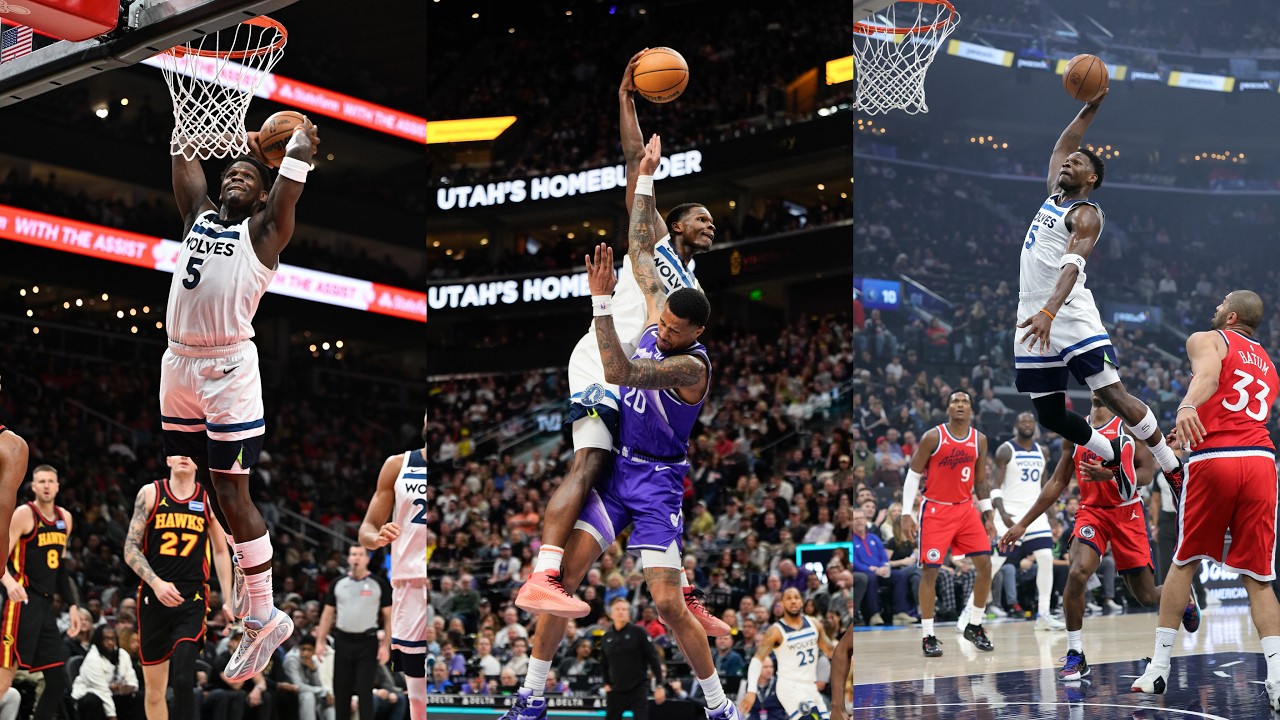 Anthony Edwards' Most INSANE Dunks Ever 🤯 | Minnesota Timberwolves
