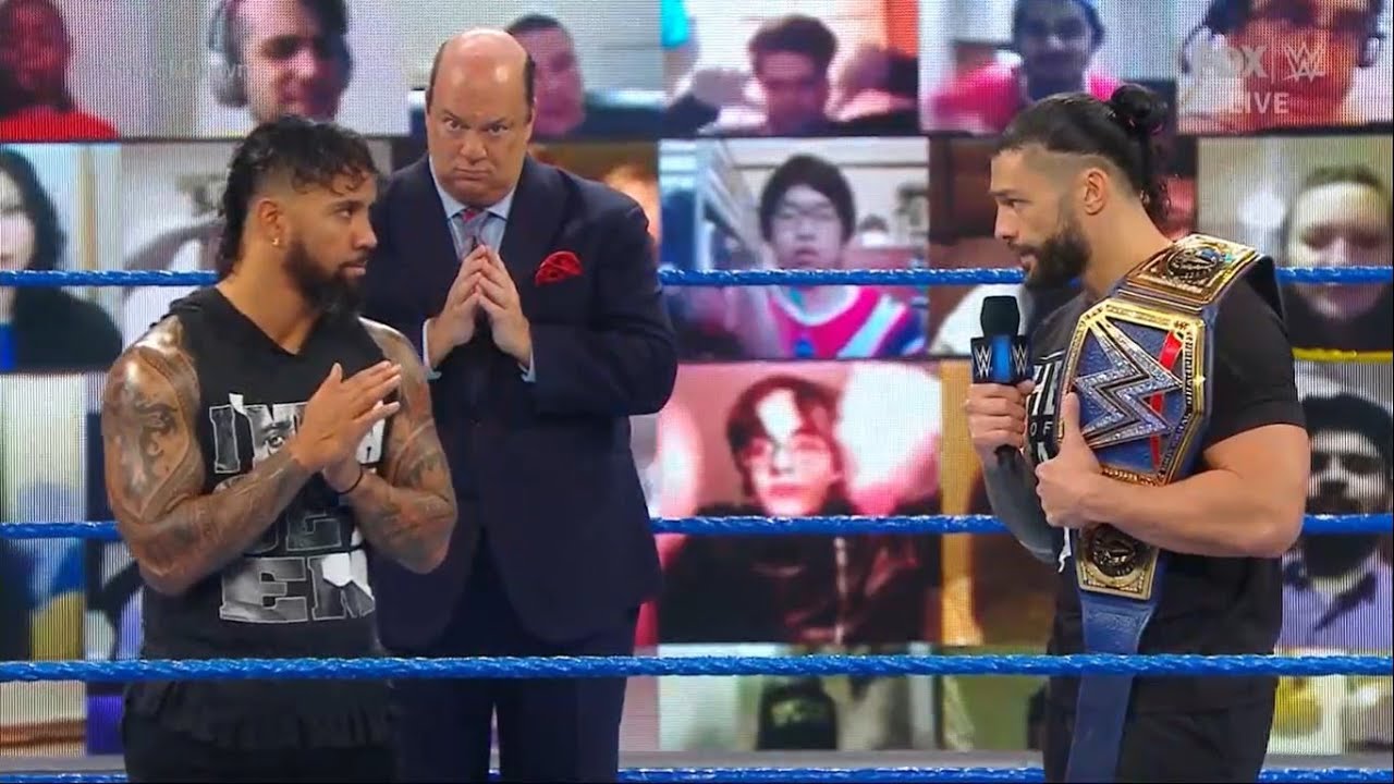 WWE Smackdown 11/27/20 Roman Reigns & Jey Uso Full Segment