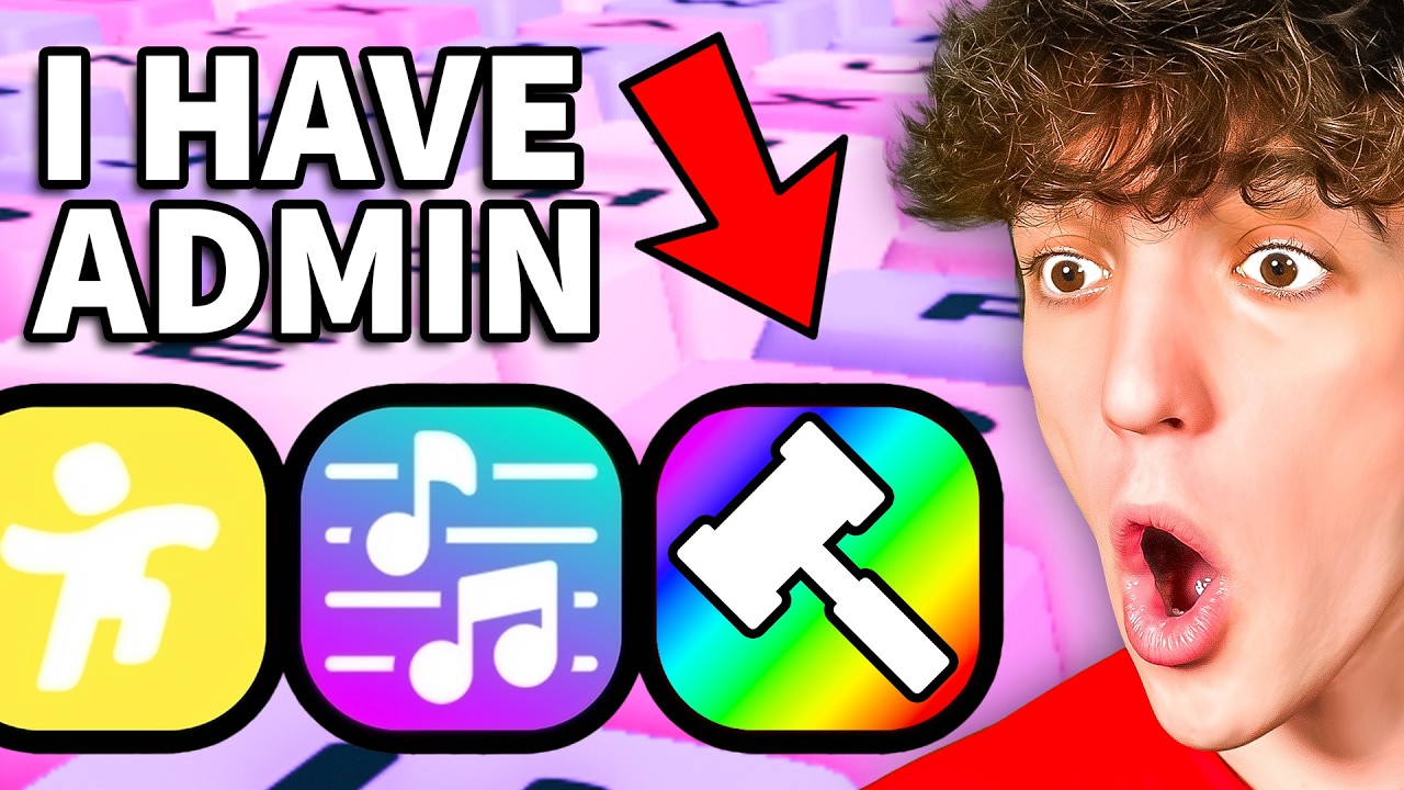 Trolling With ADMIN COMMANDS In +1 Keyboard Escape!! background