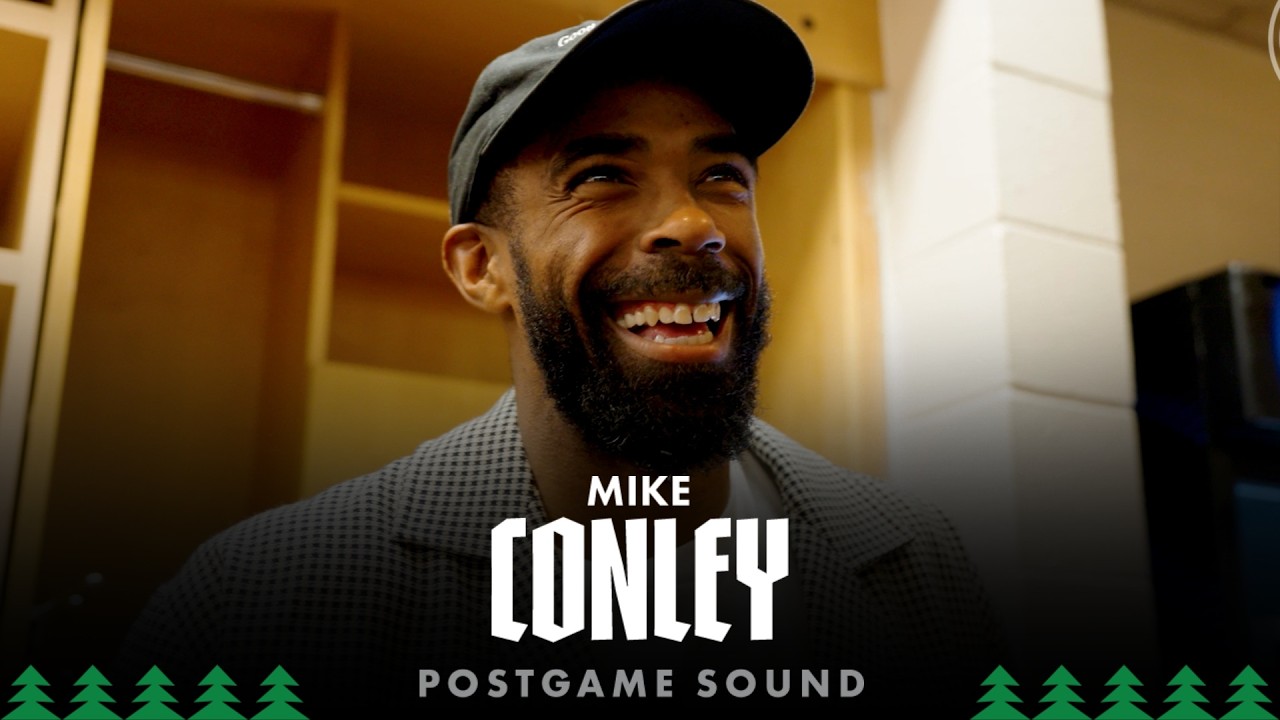“The Pace That We Played Was Really Good.” | Mike Conley Postgame Sound | 04.10.26 background