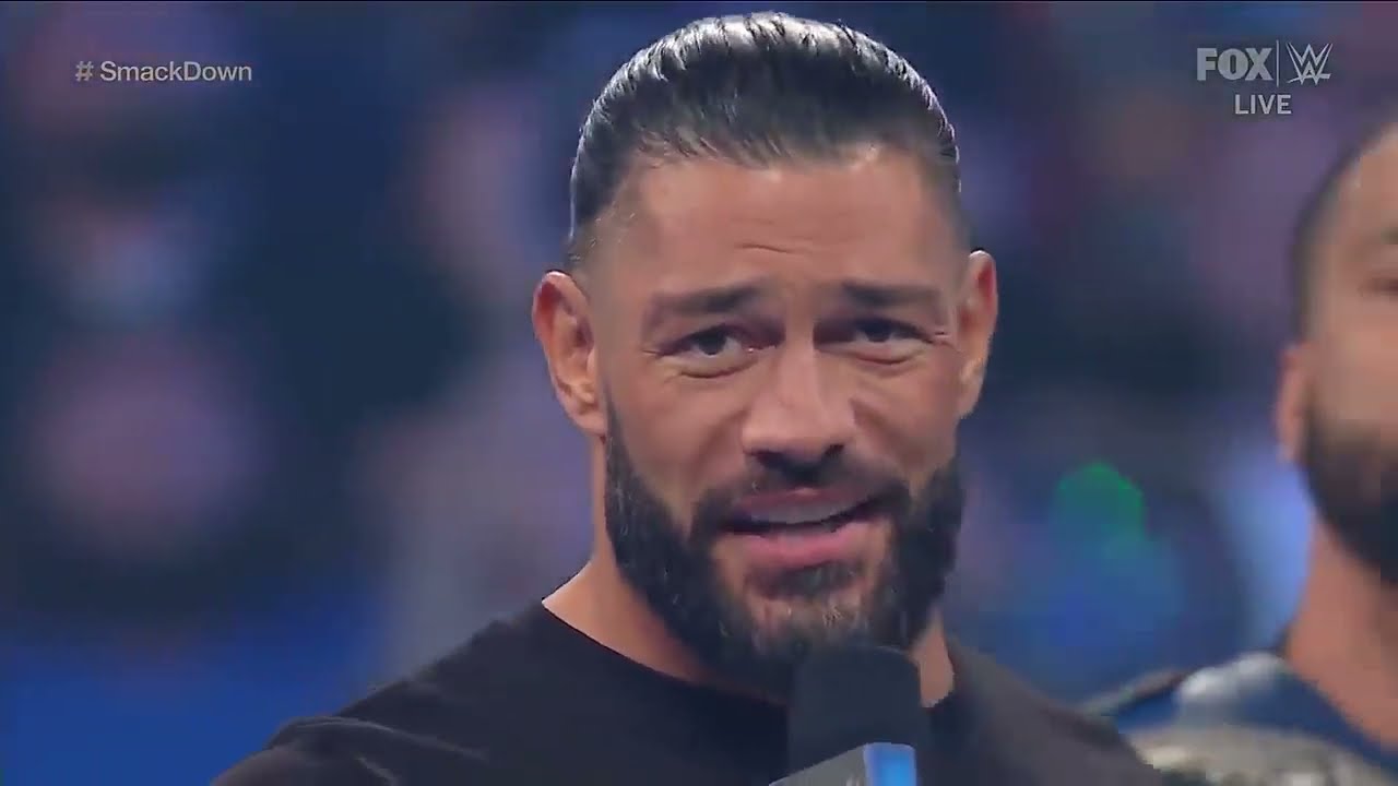 Roman Reigns- & The Bloodline Smackdown (Full Segment) with Rkbro 2022 background