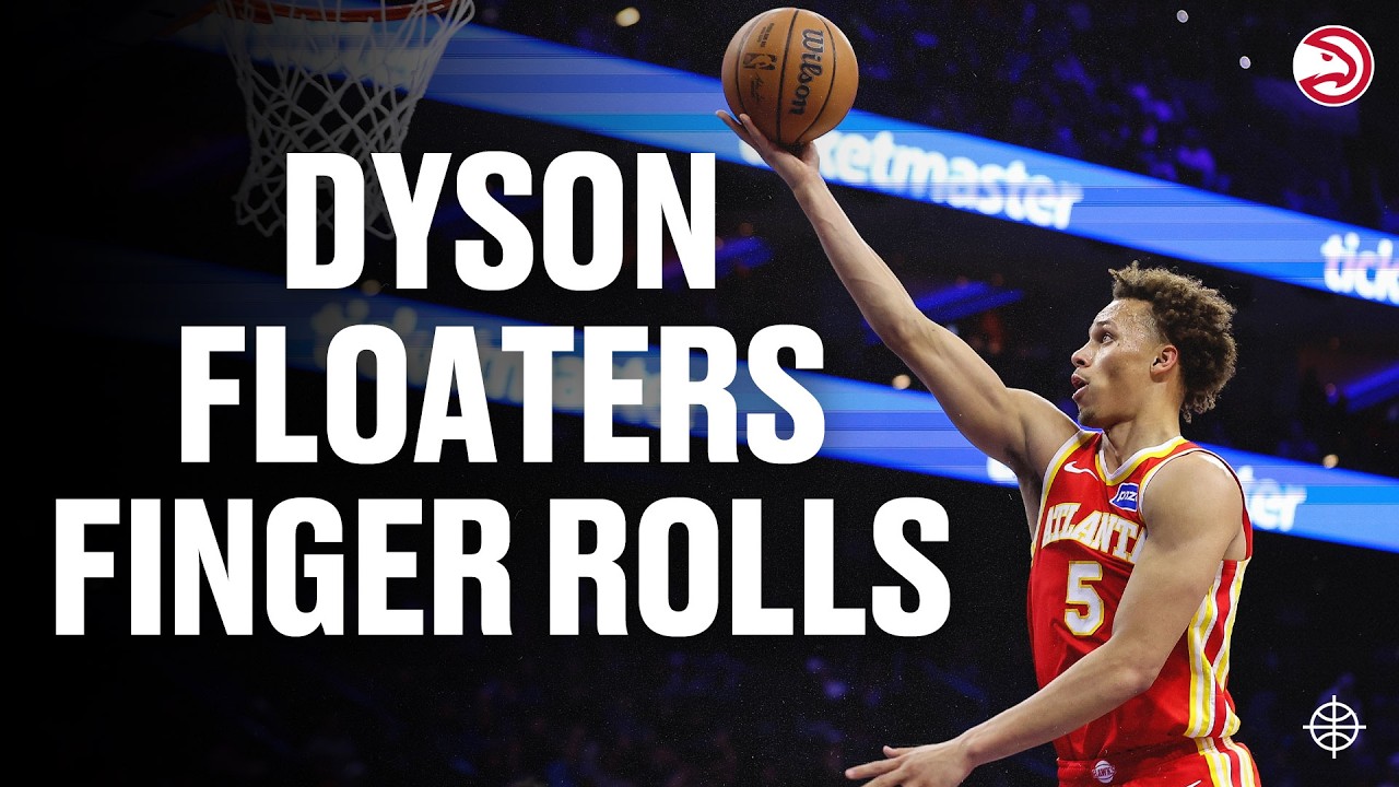 Dyson Daniels getting buckets at the rim 2025-26 Highlights | Atlanta Hawks