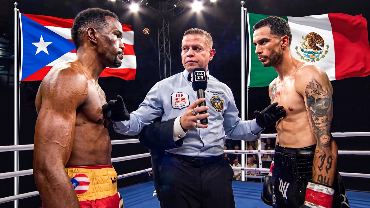 Subriel Matias (PUR) vs Gabriel Valenzuela (MEX) | Boxing Fight Highlight | KO background