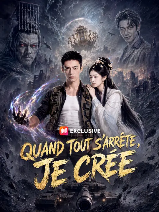 QUAND TOUT S'ARRÊTE, JE CRÉE poster