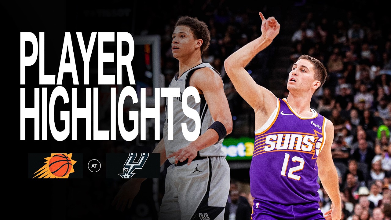 Collin Gillespie's 24 PTS w/ 6 MADE THREES vs San Antonio Spurs | Phoenix Suns Player Highlights
