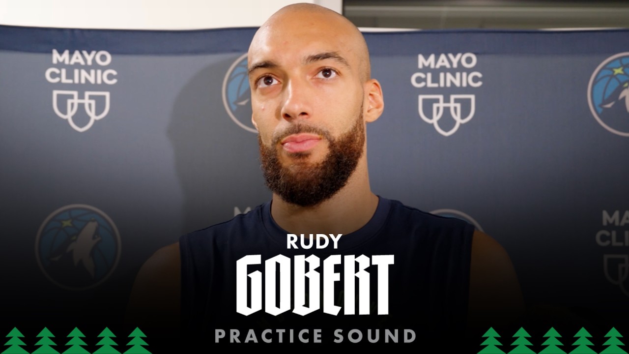 “It’s Amazing For French Basketball. It’s Gonna Be A Battle.” Rudy Gobert Practice Sound | 05.02.26 background