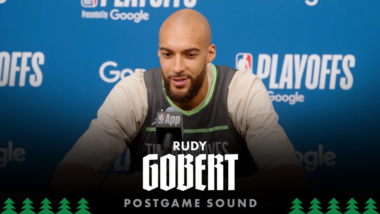 “The Moment We Walked In We Believed We'd Win This Game.” | Rudy Gobert Postgame Sound | 04.30.26