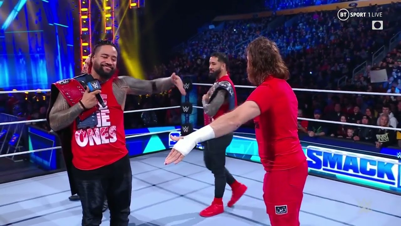 Sami Uso Feeling Pretty Freakin Ucey - WWE Smackdown 12/2/22 (The Bloodline Promo Full Segment) background