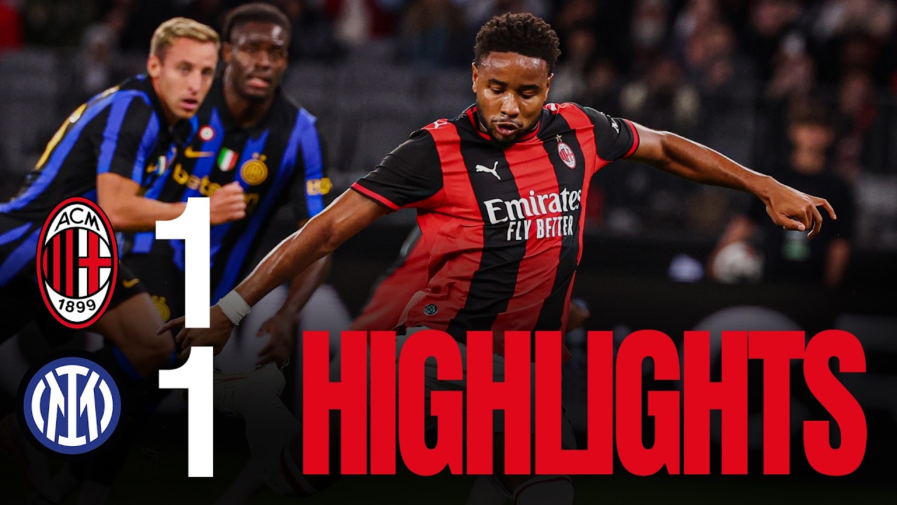 Milan-Inter 1-1 | Highlights | Nkunku risponde a Dimarco