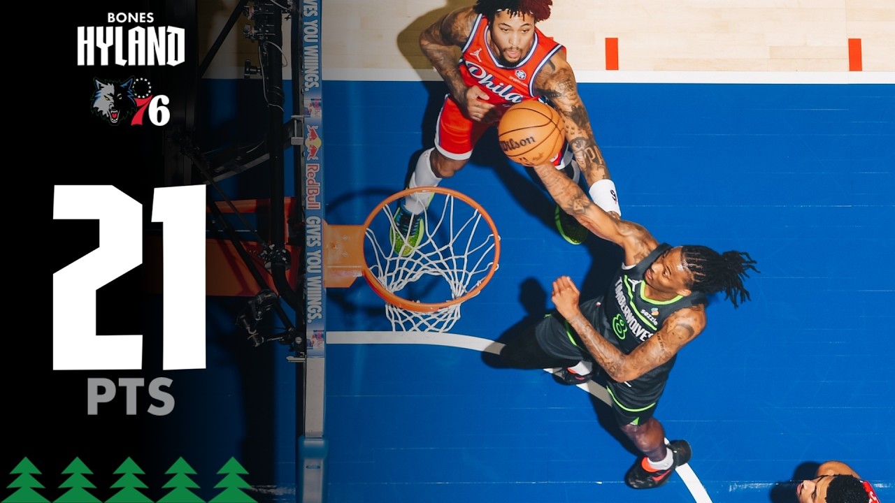 Bones Hyland Scores 21 Points At 76ers | 04.03.26 background