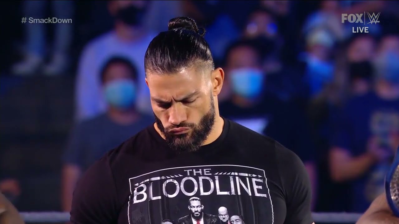 Roman Reigns: Questioning Paul Heyman- Smackdown Full segment 2021 background
