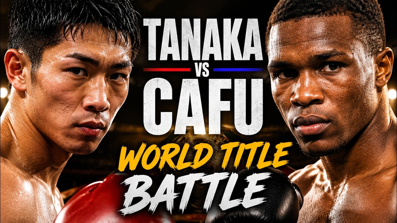 Kosei Tanaka vs Phumelela Cafu Full Fight Highlights | Intense World Title Battle & Tactical Boxing