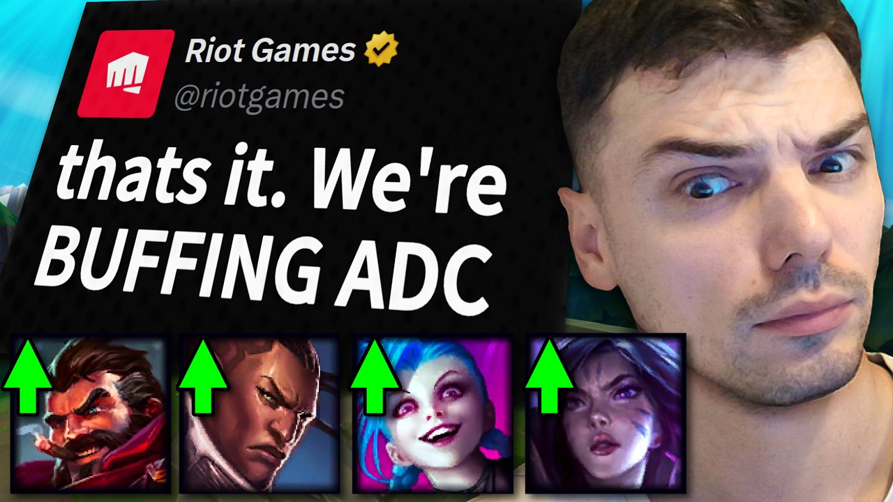 Riot Just Buffed EVERY ADC background
