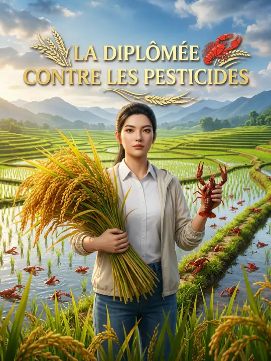 LA DIPLÔMÉE CONTRE LES PESTICIDES poster