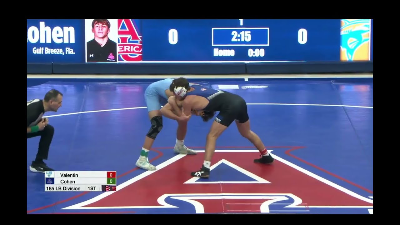 165lbs Jack Valentin (Long Island) vs Gavin Cohen (American)