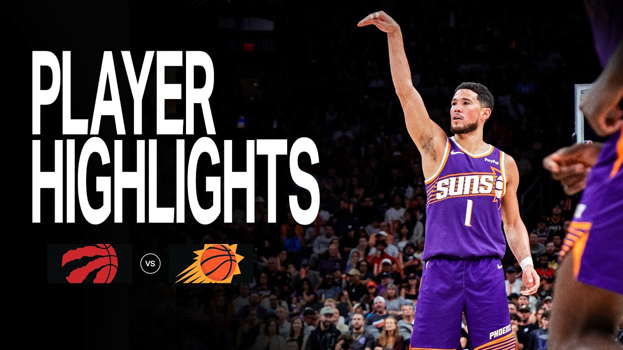 Devin Booker goes for 25 POINTS vs Toronto Raptors | Phoenix Suns Player Highlights
