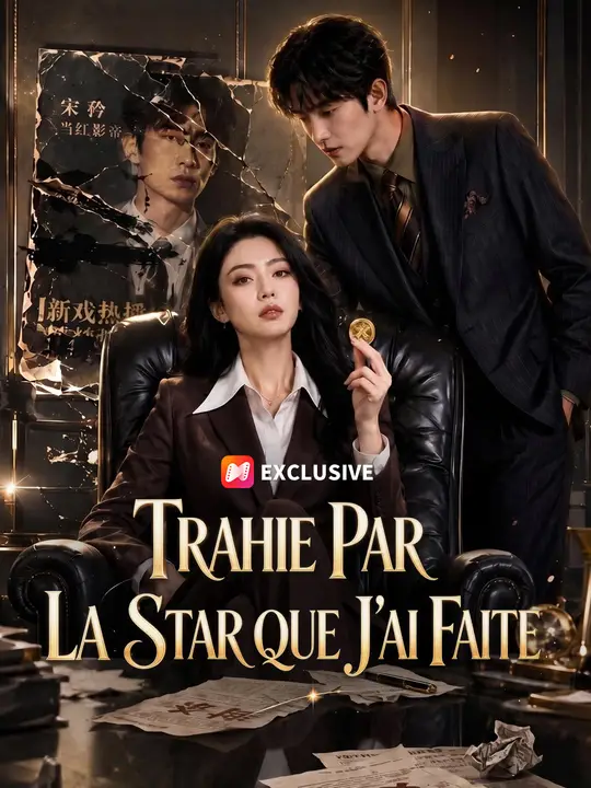 TRAHIE PAR LA STAR QUE J'AI FAITE poster