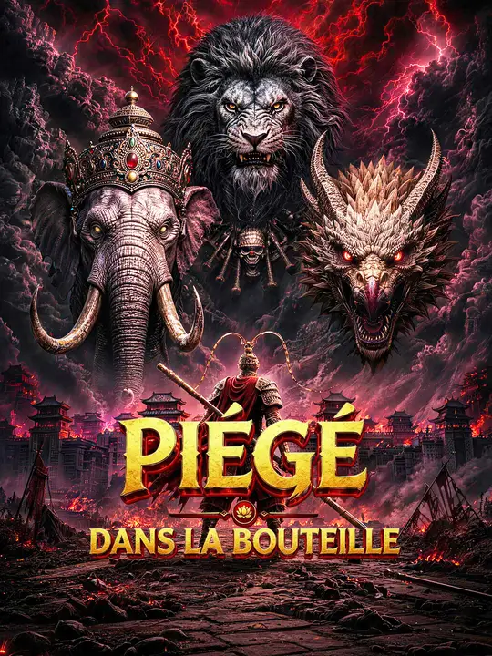PIÉGÉ DANS LA BOUTEILLE poster
