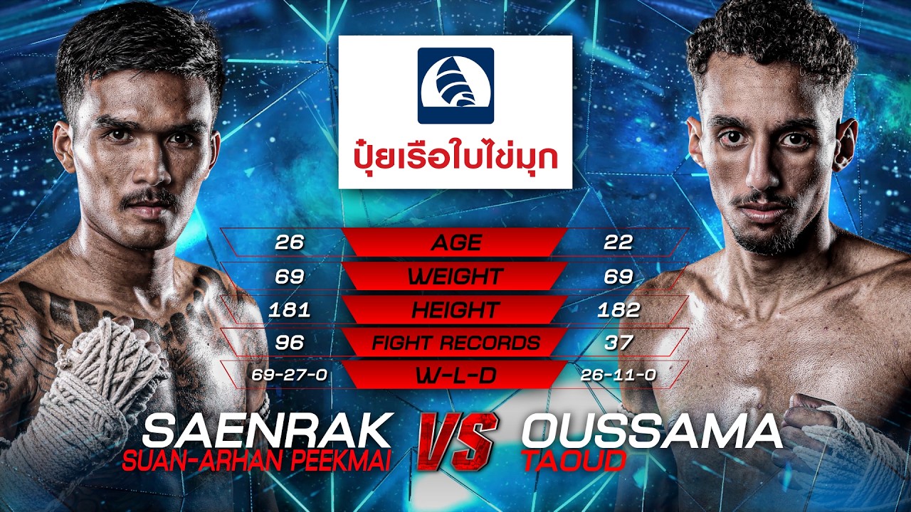 Saenrak Suan-Arhan Peekmai vs. Oussama Taoud | THAI FIGHT LEAGUE 107 | 19 July 2026 background