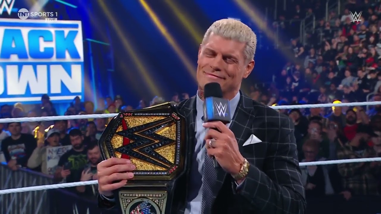 Undisputed Universal Champion Cody Rhodes Promo - WWE Smackdown 4/12/24 (Full Segment) background